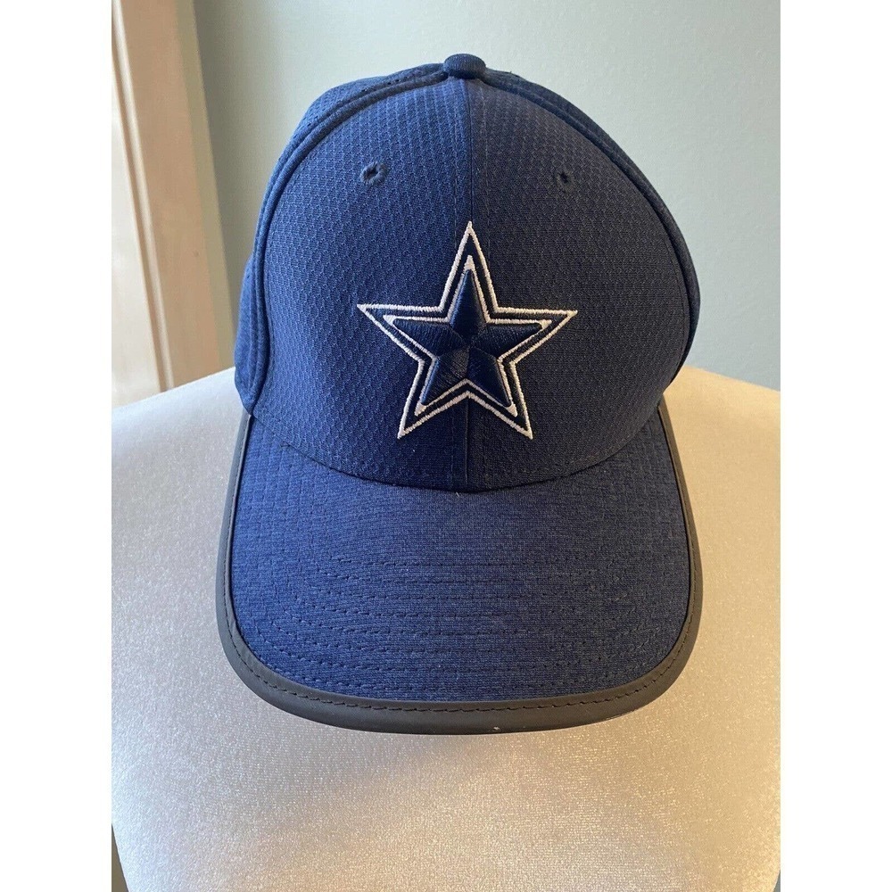 Dallas Cowboys New Era 39 Thirty Stretch Fit 18 Training Camp Hat Navy L/XL